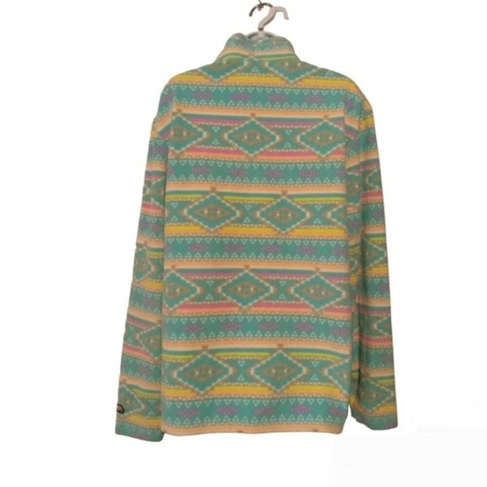 Chubbies Aztec Print Quarter Zip Pullover Jacket - image 2